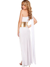 Halloween One Shoulder Greek Goddess Costume